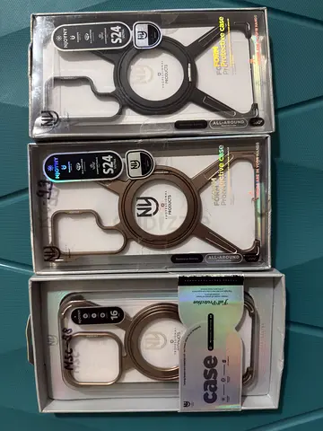 FOR IPHONE 16 , SAMSUNG S24 ULTRA (Brand-New Universal Protective Phone Cases with Ring Holder)