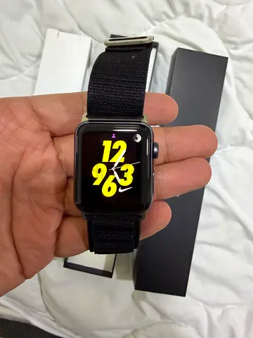Original apple watch S3 38mm space gray with box new not used before