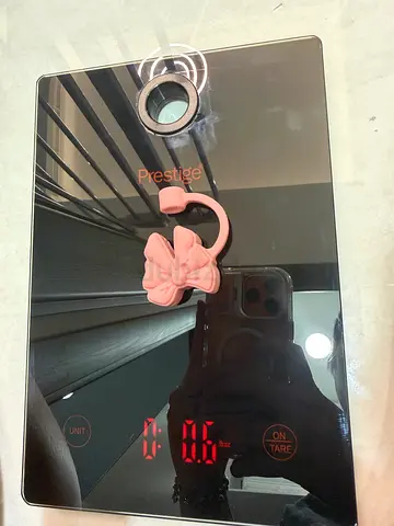 Prestige Glass Digital Food Scale - Working, light signs of use, fully functional