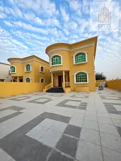 Two villas for sale in Ajman, residential/investment, spacious areas, and attractive prices.