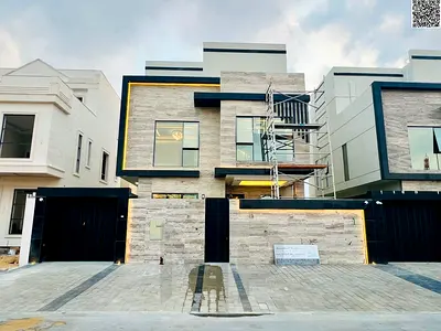 Modern villa with 5 rooms, modern finishing, prime location, ground floor, first floor and roof, including swimming pool and air conditioning.