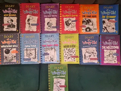 17 Books of Diary of a Wimpy Kid