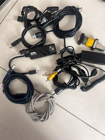 Assorted Electronic Accessories and Cables