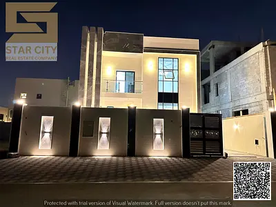 🏡 للإيجار | فيلا في الزاهية – عجمان | 4 غرف ماستر | قريبة من شارع الشيخ محمد بن زايد