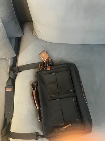 Scarters black nylon backpack with padded shoulder straps - good condition