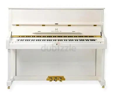 Heinrich Upright Piano HUP-121W- High Gloss White