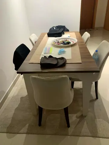 Elegant Dining Table with Chairs