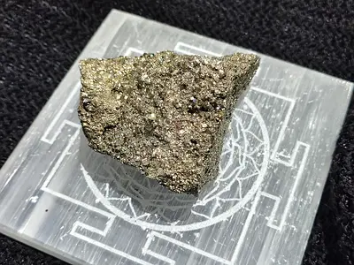 Original Pyrite Money Attraction Crystal Wealth  Success Energy Stone