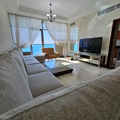 Luxury 3-Bedroom Duplex Apartment for Rent in Ajman Corniche Residence – Full Sea View