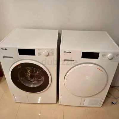 Miele front-load washer and dryer separate set like new condition  perfect working new model