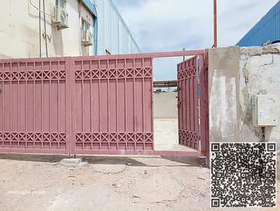 مستودع + ساحة مفتوحة للإيجار في الجرف 1