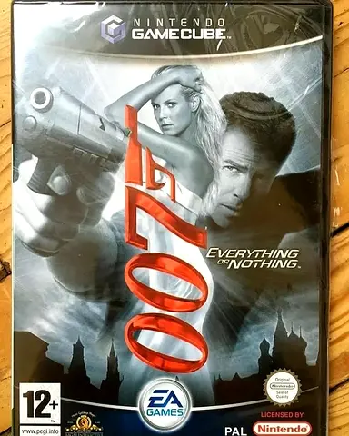 James Bond 007 Everything Or Nothing Nintendo Game Cube Pal new sealed