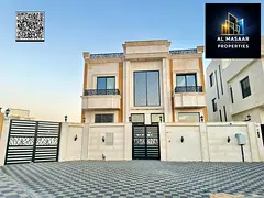 Own your dream villa in the heart of Ajman, close to all services, including electricity, water, and