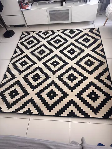 IKEA Modern Geometric Area Rug