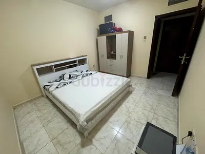 Elegant Wooden Bed and Wardrobe Set