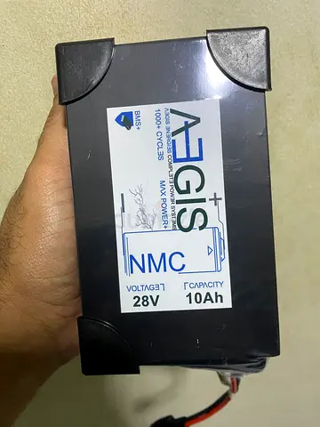 Aegis 28V 10Ah Lithium Ion Battery Pack | NMC 28V Lithium Battery