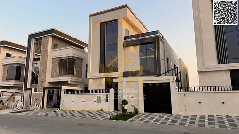 فيلا فاخرة للبيع في الياسمين- تصميم أنيق يضم5غرف نوم واسعة وتشطيبات فائقة الفخامة في موقع هادئ واستراتيجي في عجمان 🏡✨