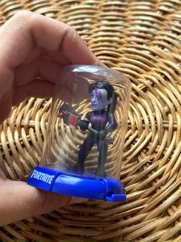 My Fortnite micro figure in display dome stables (brand new only opend)