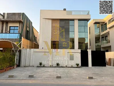 فيلا فاخرة للبيع في الياسمين- تصميم أنيق يضم6غرف نوم واسعة وتشطيبات فائقة الفخامة في موقع هادئ واستراتيجي في عجمان 🏡✨