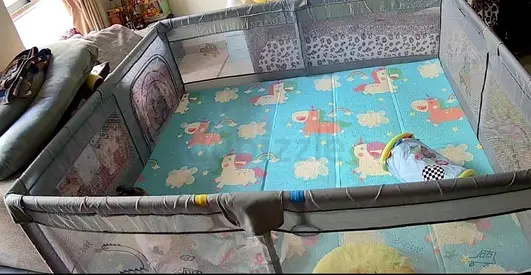 Foldable Baby Playpen with Safe Play Area