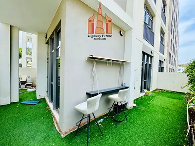 Bigger 1BHK with Separate Garden in UpTown Alzahia With Gym+Pool