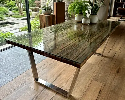 Marina home railway dining table 210x100 cm