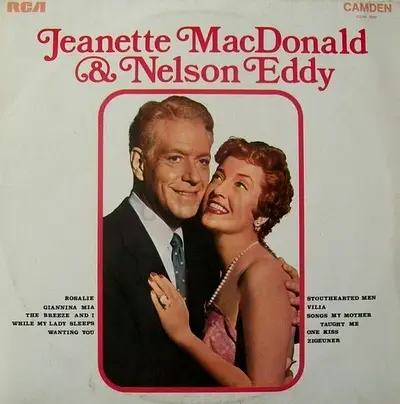 Jeanette MacDonald  Nelson Eddy – Vintage Vinyl LP (RCA Camden)