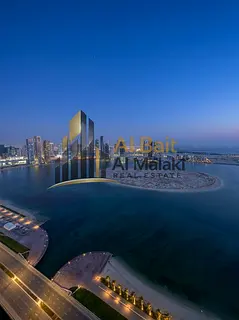 Luxury sea view 3-bedroom apartment (three bedroom and a living room) for rent in Al Majaz 3 (Al Qas