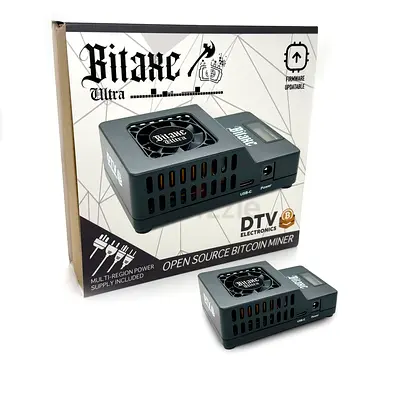 Bitaxe Ultra Open Source Bitcoin ASIC Miner - BTC Miner with 500 GH/s