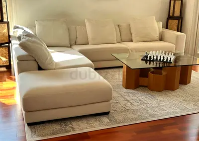 Chattlesmore olta modular sofa with footstool