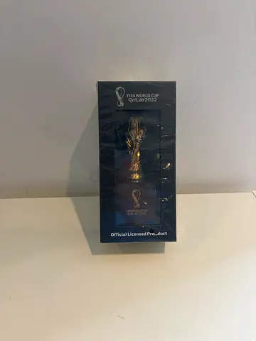 2022 World Cup official mini World Cup replica fully metal
