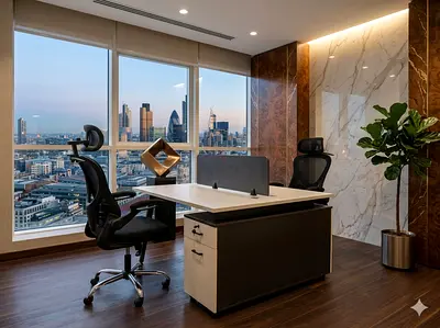 Two Seatr Office Workstations Face To Face New For Sale