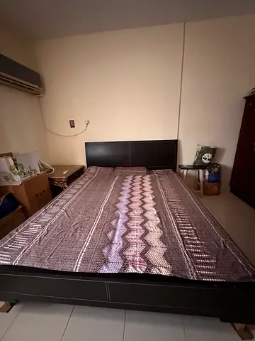 King size bed frame