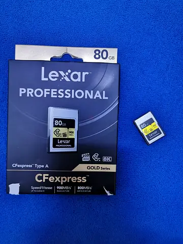 Sale!!! Only AED 390 - Lexar 80GB CFexpress Type A Memory Card