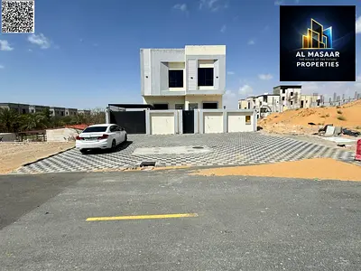 فيلا بسعر شامل رسوم التسجيل والتمليك على الشارع الرئيسي جاهزة للسكن في أرقي مناطق عجمان تملك حر لجميع الجنسيات