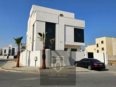 Luxurious Villa for sale in Al Zahia, Ajman (private construction). New villa, I am the Owner. *Corner of two streets.