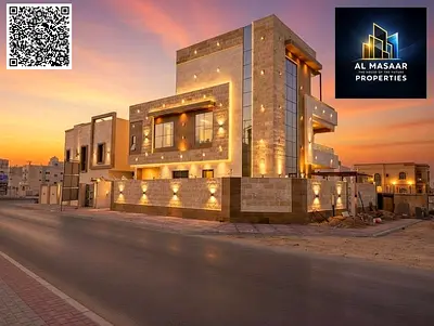 فرصه لامتلاك فيلا كورنر وعلي الطريق الرئيسي مباشر مع مسبح ورووف ومكان ل تركيب مصعد بسعر مميز شامله الكهرباء والمياء