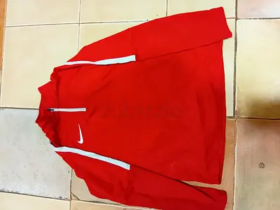 Nike Red Half-Zip Pullover