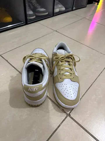 My Nike low-top white  beige sneakers - lightly used (only used twice/thrice)