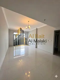 luxury two bedrooms and a living hall for rent in Al Khan , beautiful open view.