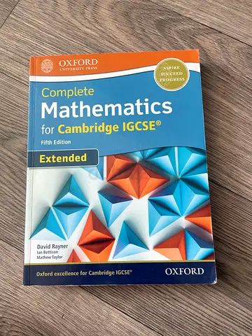 Complete Mathematics for Cambridge IGCSE (Extended) - Oxford