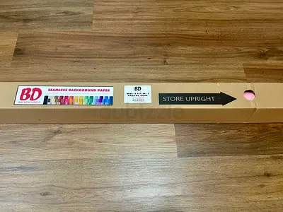 BD Backgrounds Seamless Paper Roll (Studio Backdrop) - Used in Box - Pastel Pink