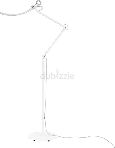 BenQ e-Reading LED Floor Lamp Warm/Cool White LED Floor Lamp, Silver, Model: AR15_D Floor white