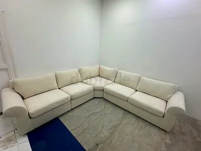 Great condition pottery barn corner sofa