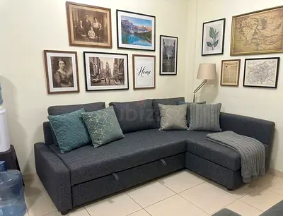 Smart storage sofa bed to keep your space organized and clutter-free.