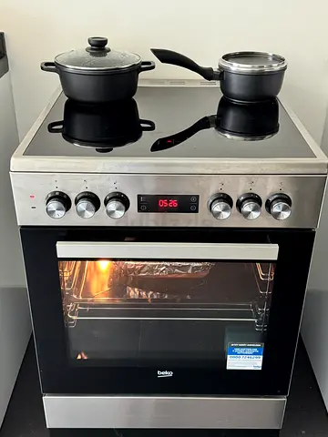 Beko Electric Stove 60*60 - Al Ain - بوتاجاز كهربائي بيكو