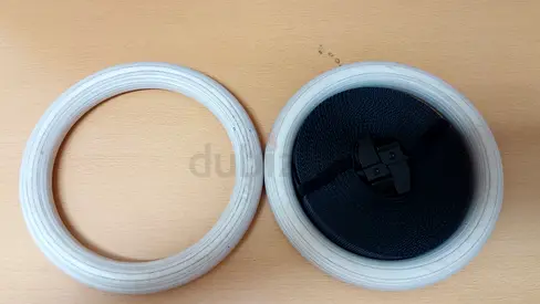 Brand New GYM Gymnastic Rings Adjustable Straps Cross-fit Strength Training for Sale