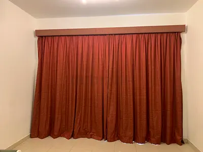 Blackout smart electric curtains with remote control
