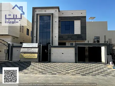 للبيع : فيلا بتصميم مودرن حديث بمنطقه الباهية عجمان , موقع ممتاز بالقرب من المسجد وجميع الخدمات , قريب لشارع الشيخ محمد بن زايد