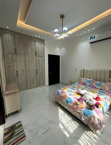 A unique opportunity for upscale living in a fully furnished villa in one of Ajman's best residential areas, located in the Al Yasmin district.